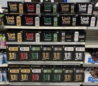 A Liquid Death endcap from our ASM, Matt 👍 Available in select counties from Beer House, Retailers order yours on the RP! https://www.beerhouseky.com/BeerHouseRP
.
#beerhouseky #beerhousekentucky #liquiddeath