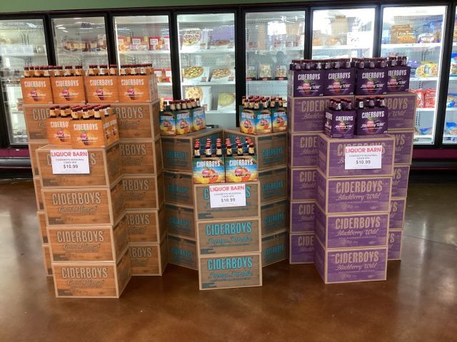A Fantastic Case Stack Display of CiderBoys from our sales rep Brindon! 👏
.
#beerhouseky #beerhousekentucky #ciderboys