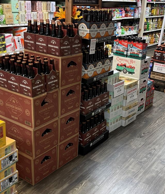 A fabulous display from our sales rep Adam! 🍻