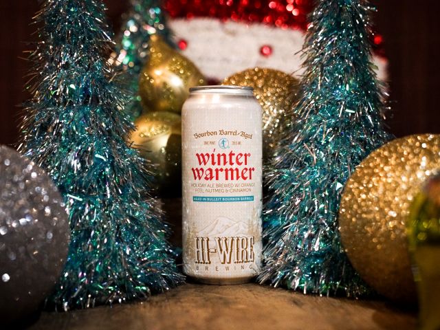 Naughty or nice, don’t think twice. Hi-Wire Bourbon Barrel-Aged Winter Warmer (7.5% ABV) brewed with fresh orange peel, nutmeg, and cinnamon.
.
#beerhouseky #beerhousekentucky #hiwirebrewing